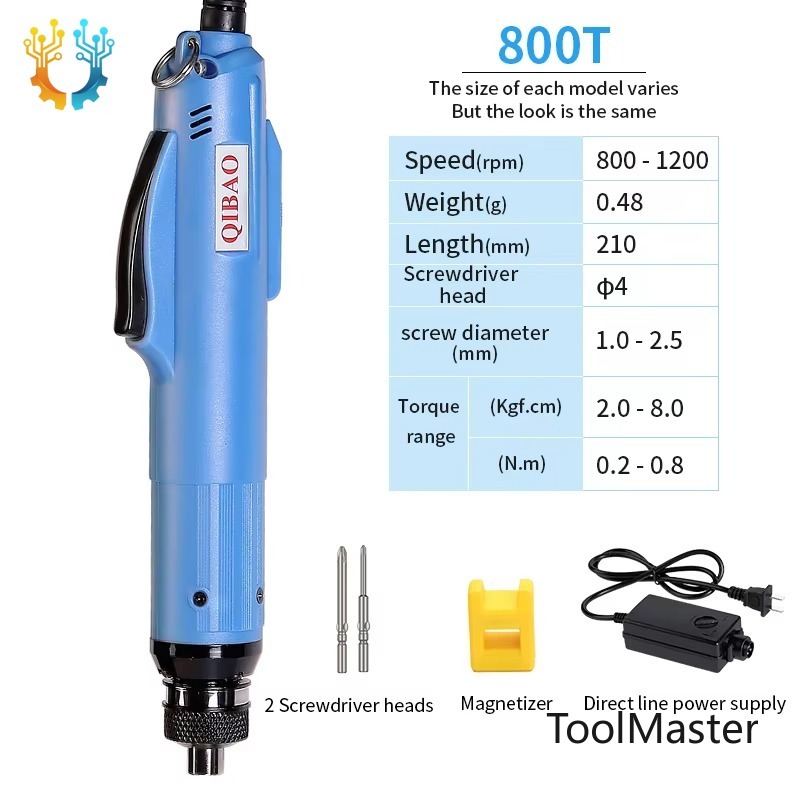 Power Tools In Electrical - 【2026】Электрическая отвертка-дрель 800Т, автоматическая, промышленная, прецизионная