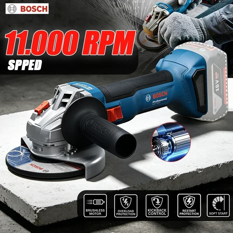 Бесщеточная угловая шлифмашина – обзор и цена Power Tools Professional